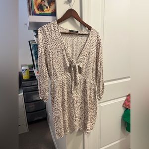 Dynamite wrap top dress